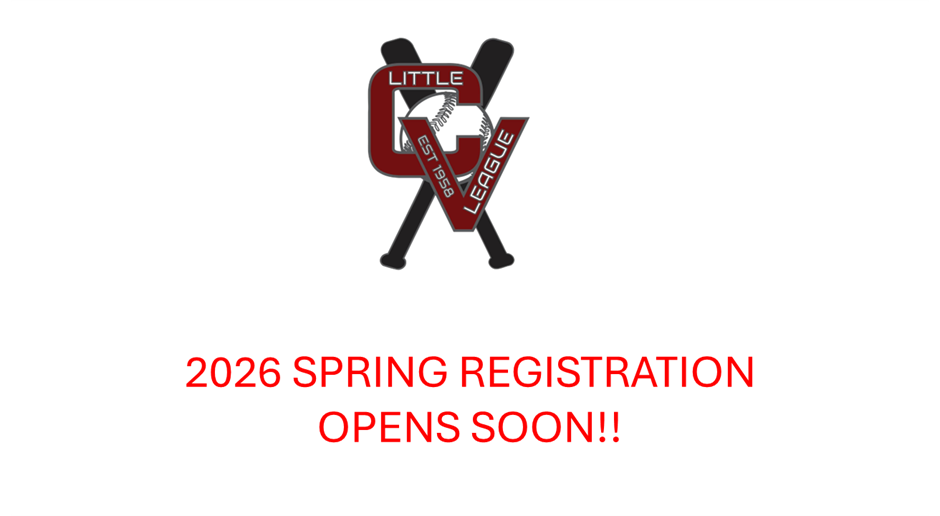2026 Spring Registration Info Coming Soon